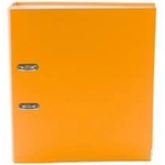 Leantoys A4 Document Binder/75mm Lever Mechanism Yellow