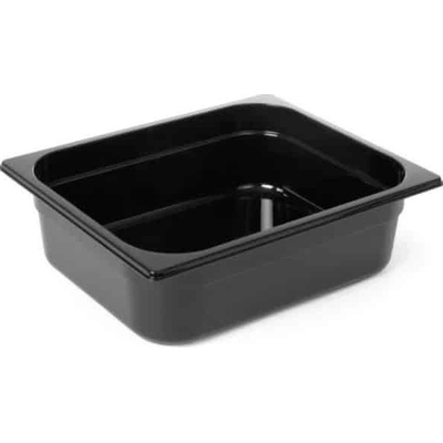 Nádoba GN 1/2, HENDI, Profi Line, GN 1/2, 9,5L, Čierna, 325x265x(H)150mm