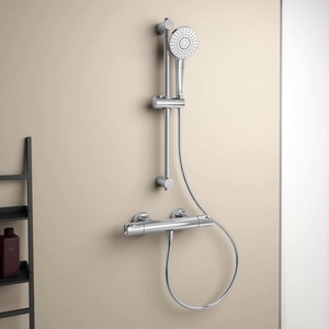 Ideal Standard Термостатичен смесител за душ Ideal Standard Ceratherm T50 в гланцов хром с душ лост 60 см (A7217AA)