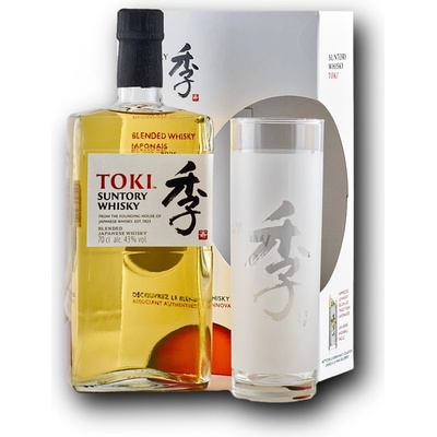 Suntory Toki 43% 0,7 l (dárkové balení 1 sklenice)