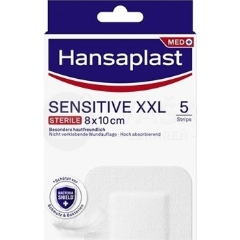 Beiersdorf Hansaplast MED SENSITIVE XXL náplasť 8 x 10 cm 5 ks