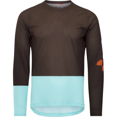 POC M's Motion Air L/S Jersey Bronzite Brown/Lazurite Blue