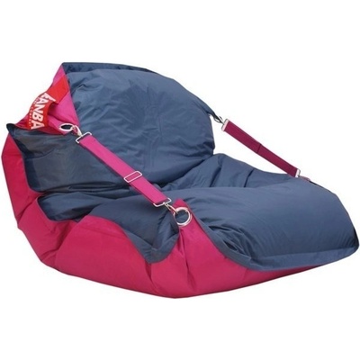 BeanBag 189x140 duo pink jeans
