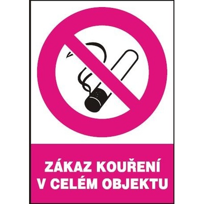 Zákaz kouření v celém objektu