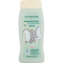 Naturaverde Disney Baby Ultra Delicate Wash jemný čisticí gel na tělo i vlasy 200 ml