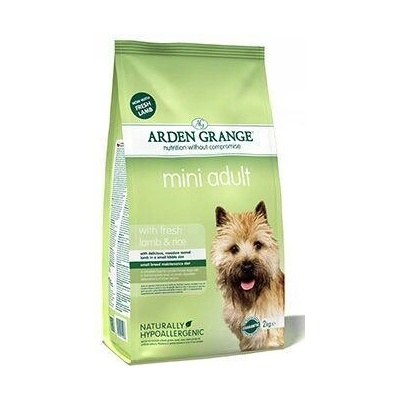 Arden Grange Dog Adult Mini s čerstvým jahňacím a ryžou 2 kg