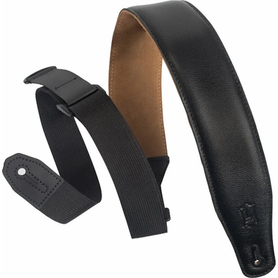 Levy's Leather Right Height Garment Leather 2.5 Black Каишка за китара (MRHGS-BLK)