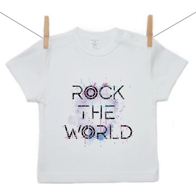 Boodyy Tričko s krátkym rukávom Rock the world