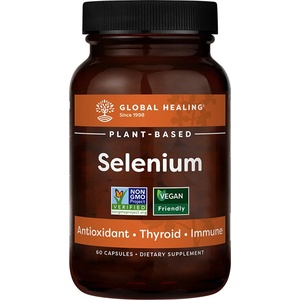 Global Healing Щитовидна жлеза - Селен, 60 капсули (03015 (sel))