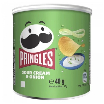 Image 1 of Pringles ПРИНГЪЛС СМЕТАНА И ЛУК