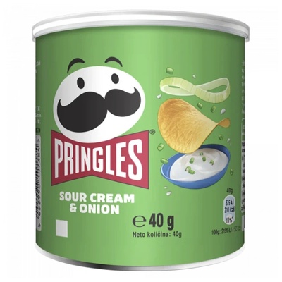 Pringles ПРИНГЪЛС СМЕТАНА И ЛУК