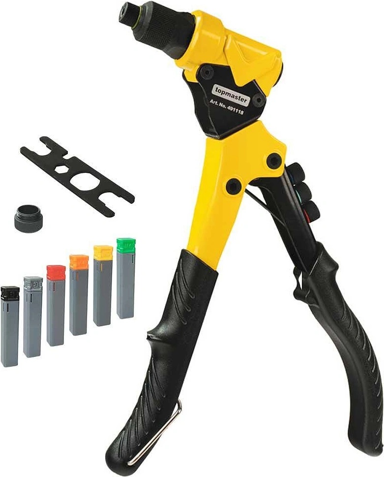 Topmaster Нитачка ръчна, 255 мм, Topmaster 491118, 3в1, с въртяща глава (491118)
