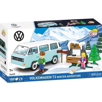 COBI 24639 Volkswagen T3 зимно приключение, 1: 35, 189 к, 2 ф