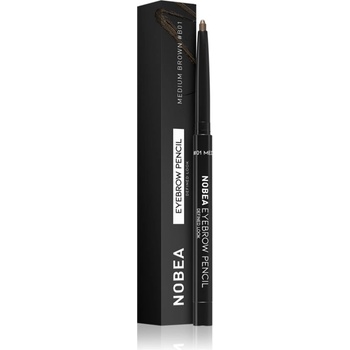 NOBEA Day-to-Day Eyebrow Pencil автоматичен молив за вежди 01 Medium brown 0, 3 гр