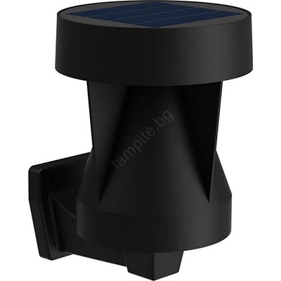 Philips - LED соларен стенен фенер AVERY LED/1, 8W/3, 7V 2700K IP44 (P6603)