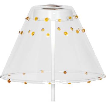 Zafferano Абажур за лампа Swap на малки точки стъклен жълт (LD102013)