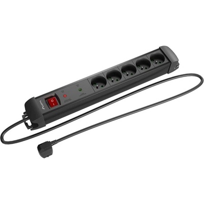 Lanberg 5 Plug 1,5 m Switch (SP1-05E-0150-BK)