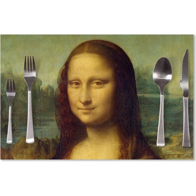Sablio Prestieranie Mona Lisa - Leonardo da Vinci 40x30cm