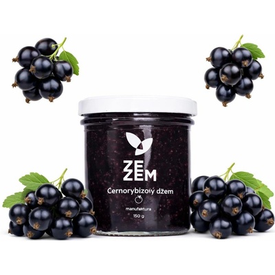 ZEZEM Džem z černého rybízu 150 g