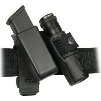 ESP rotačné Molle pre zásobník 9mm Luger a baterku