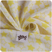 Kikko Bambusová osuška 90x100cm Litle Stars Lemon
