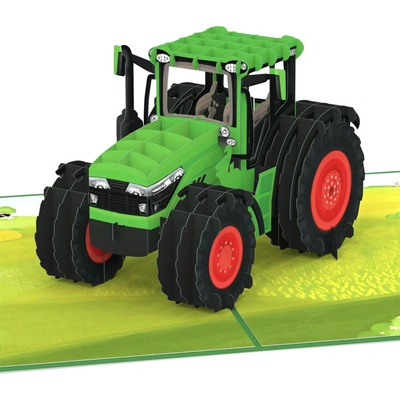 3D pohľadnica Traktor