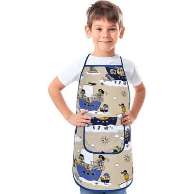 Bellatex dětská zástěra 7850/049 námořník 37 x 47 cm