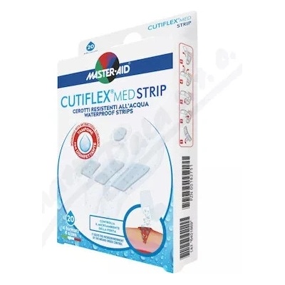 CUTIFLEX Medové náplasti na vodu 20ks 4 veľkosti