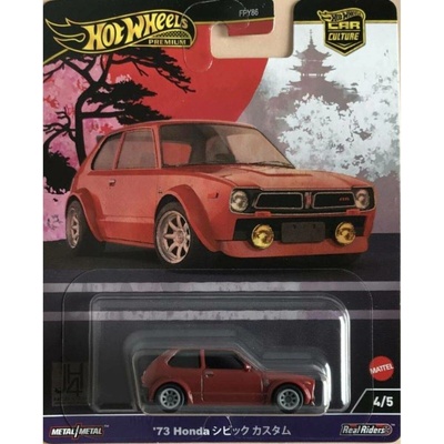 Mattel Hot Wheels prémiové auto velikáni 73 Honda Civic Custom