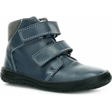 Jonap B2MV shark modré SLIM celoročné členkové barefoot topánky