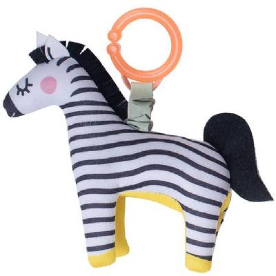 Бебешка мека дрънкалка Taf Toys - Зебра (TT12685)