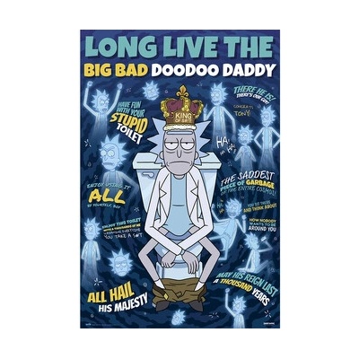 Plakát Rick & Morty: Doodoo Daddy (61 x 91,5 cm)
