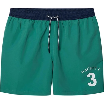 Hackett Бански гащета Hackett Tg Number swimming shorts - Green (Grass Green)