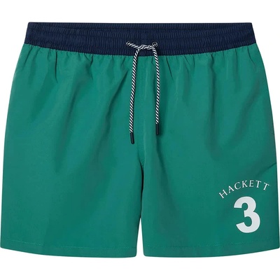 Hackett Бански гащета Hackett Tg Number swimming shorts - Green (Grass Green)