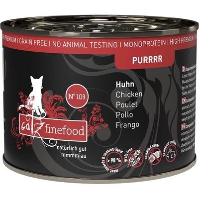 Catz Finefood Purr No.103 s kuřecím masem 6 x 200 g