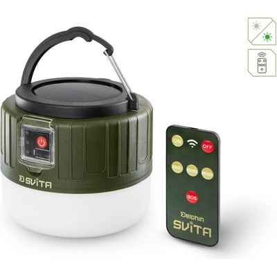 Delphin Kempová Lampa s Ovádačom SVITA