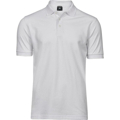 Tee Jays 1405 pánske luxusné elastické polo tričko biele