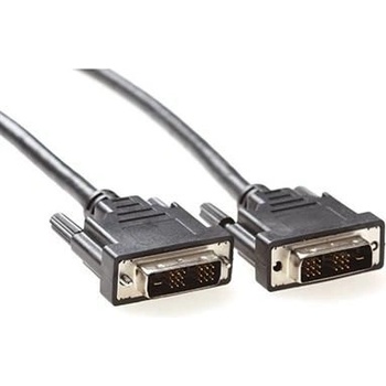 ACT DVI-D Single Link кабел от мъжки към мъжки 1, 5 м черен AK3824 (AK3824)