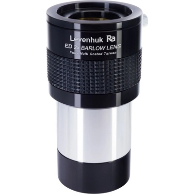 Levenhuk Barlowova šošovka ED 2x – 1.25" pre teleskopy