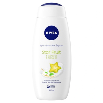 Nivea Star Fruit & Monoi Oil Shower Gel Душ гел дамски 500ml