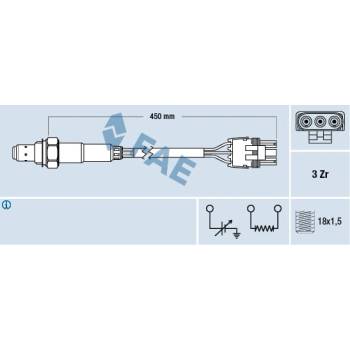 FAE Lambda sonda 77117