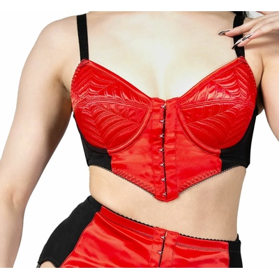 KILLSTAR сутиен за жени KILLSTAR - Scarlet Webutant Bullet - червен - KSRA008765