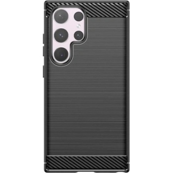 Mobi-Fon Силиконов кейс MBX Carbon, За Samsung Galaxy S24 Ultra (S928B), Черен (SAM-S24U-004)