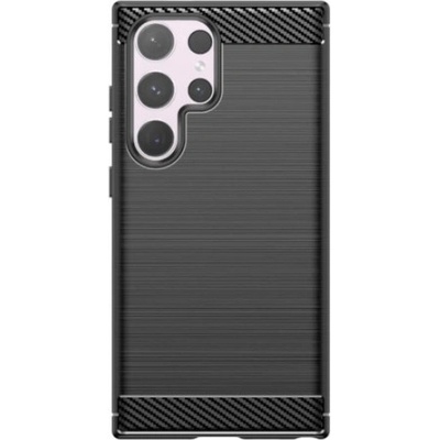 Mobi-Fon Силиконов кейс MBX Carbon, За Samsung Galaxy S24 Ultra (S928B), Черен (SAM-S24U-004)
