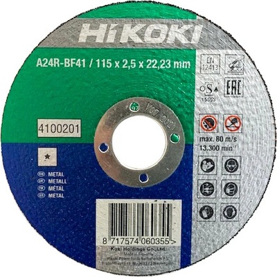 Hikoki Rezný kotúč 115 mm 4100201