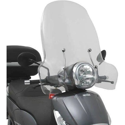 GIVI Plexi 130A čiré Aprilia Scarabeo 250-400-500 (06-11) pouze plexi! mont sada A148A 250-300(06-11) A130A 400-500(06-11)
