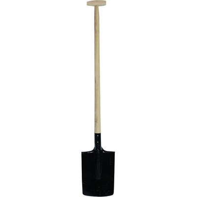 HUKA 5098 hranatý s násadou T 90 cm čierny