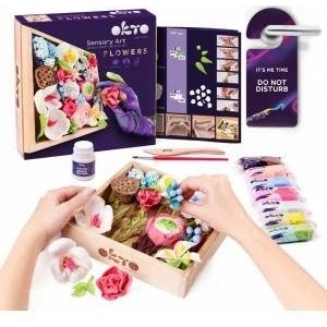 MAKSIK Wood&Craft Make Your Own Flowers Romance