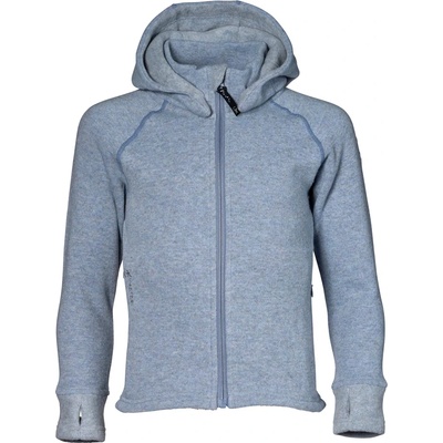Isbjörn Детско вълнено яке Isbjörn Kid's Shaun Hoodie Wool jacket - Blue Pearl - размер 86/92 (EU) (703-3094-0111)
