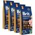 Brit Premium by Nature Adult Medium Breed Chicken 4 x 15 kg